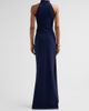 Chiara Boni La Petite Robe Women's Virgo Sequined High Neck Gown - 3