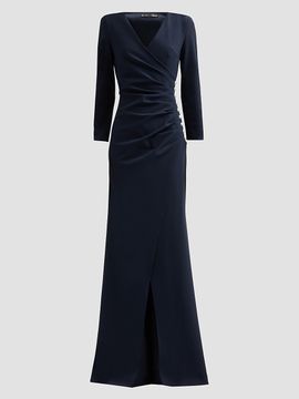 Chiara Boni La Petite Robe Women's Wiesa Gathered Long-Sleeve Gown