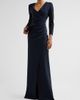 Chiara Boni La Petite Robe Women's Wiesa Gathered Long-Sleeve Gown - 2