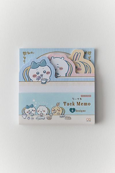 Chiikawa CHiiKAWA Wonder Tea Time Sticky Notepad Set in Assorted at Urban Outfitters