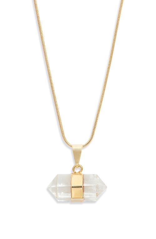 Child of Wild Child of Wild Ancient Wisdom Quartz Pendant Necklace
