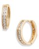 Child of Wild Child of Wild Bronte Cubic Zirconia Huggie Hoop Earrings - 1