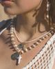 Child of Wild Child of Wild El Mar Imitation Pearl Cross Necklace - 3