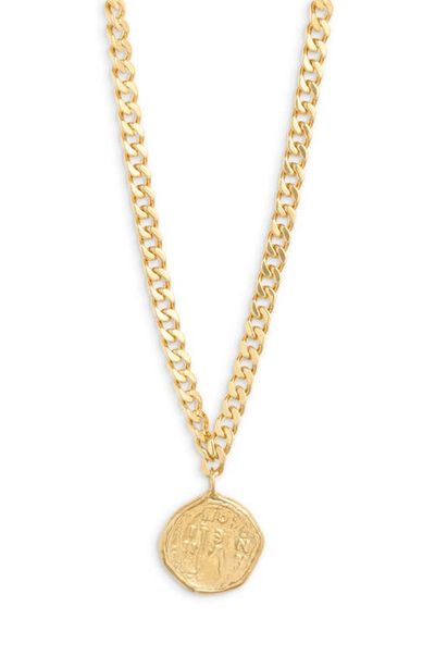 Child of Wild Child of Wild Empire 24k Gold Plate Pendant Necklace 