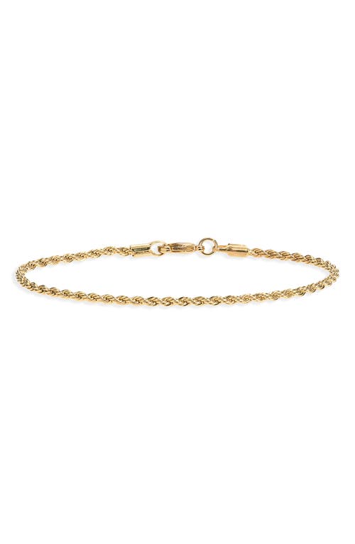 Child of Wild Child of Wild Italiana Rope Chain Bracelet