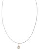 Child of Wild Child of Wild Little Falls Sterling Silver Herkimer Diamond Collar Necklace  - 1