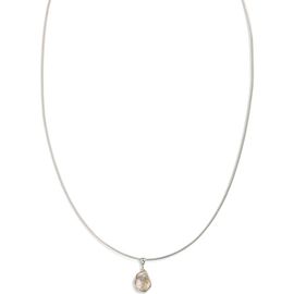 Child of Wild Child of Wild Little Falls Sterling Silver Herkimer Diamond Collar Necklace 