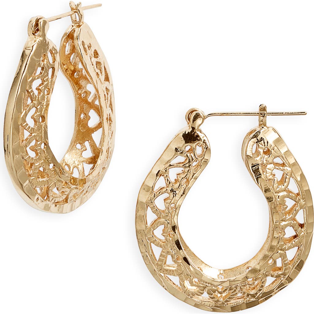 Child of Wild Child of Wild Lovers Club Hoop Earrings
