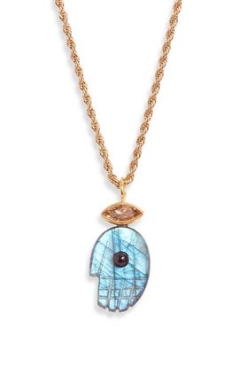 Child of Wild Child of Wild Mystic Hamsa Pendant Necklace