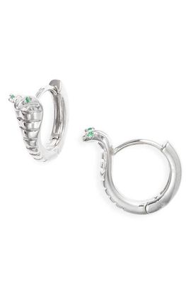 Child of Wild Child of Wild Odisha Cobra Huggie Hoop Earrings