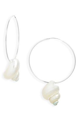 Child of Wild Child of Wild Sea Spiral Shell Hoops