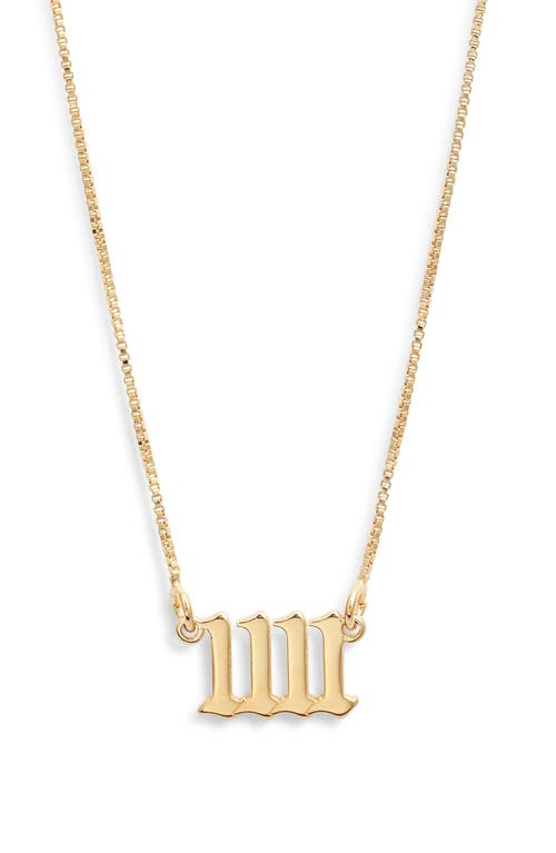 Child of Wild Child of Wild Synchronistic 1111 Pendant Necklace