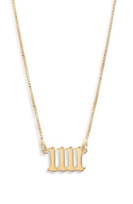 Child of Wild Child of Wild Synchronistic 1111 Pendant Necklace