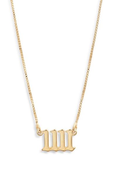 Child of Wild Child of Wild Synchronistic 1111 Pendant Necklace