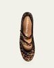 Childrenchic Girl's Carla Animal-Print Mary Jane Ballerina Flats, Toddler/Kids - 3