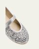 Childrenchic Girl's Stella Glitter Mary Jane Ballerina Flats, Toddler/Kids - 5