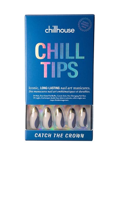 Chillhouse Chillhouse Catch The Crown Long Almond Chill Tips Press-on Nails