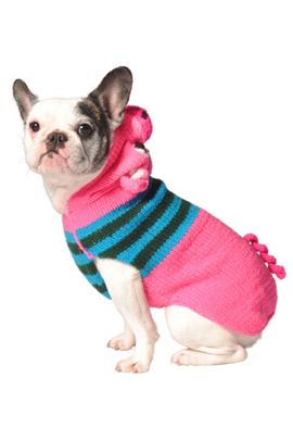 Chilly Dog Chilly Dog Pink Piggy Dog Sweater