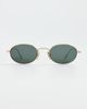 Chimi Chimi Titan Oval Sunglasses Gold One - 2