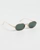 Chimi Chimi Titan Oval Sunglasses Gold One - 4