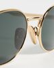 Chimi Chimi Titan Oval Sunglasses Gold One - 5
