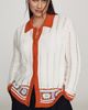 Chinti & Parker 100% Cotton Crochet Cardigan - 5