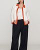 Chinti & Parker 100% Cotton Crochet Cardigan - 6