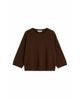 Chinti & Parker Chinti & Parker Women's Cloud Cashmere Cropped Sleeve Sweater - 4
