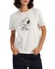 Chinti & Parker Chinti & Parker Women's Cotton Snoopy Embroidered T-Shirt - 1