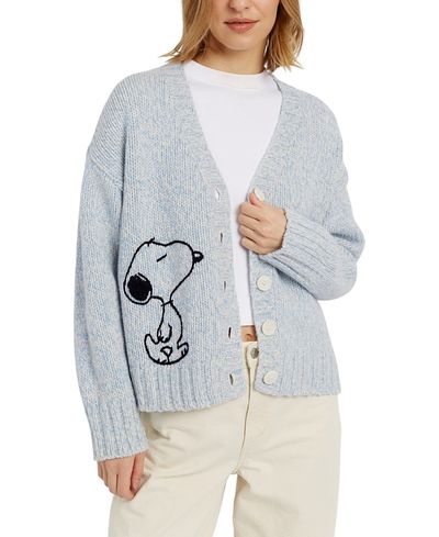 Chinti & Parker Chinti & Parker Women's Merino Snoopy Marl Cardigan