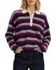 Chinti & Parker Chinti & Parker Women's Merino Stripe Polo Top - 1