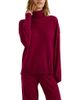 Chinti & Parker Chinti & Parker Women's Relaxed Roll Neck Wool & Cashmere Sweater - 1