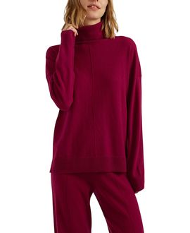 Chinti & Parker Chinti & Parker Women's Relaxed Roll Neck Wool & Cashmere Sweater