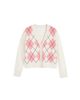 Chinti & Parker Chinti & Parker Women's Wool-Cashmere Diamond Sweater - 4