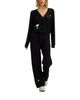 Chinti & Parker Chinti & Parker Women's Wool-Cashmere Peanuts Stripe Wide Leg Track Pants - 2