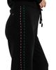 Chinti & Parker Chinti & Parker Women's Wool-Cashmere Peanuts Stripe Wide Leg Track Pants - 5