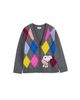 Chinti & Parker Chinti & Parker Women's Wool-Cashmere Snoopy Argyle Cardigan - 4