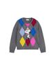 Chinti & Parker Chinti & Parker Women's Wool-Cashmere Snoopy Argyle Sweater - 4