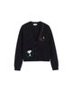 Chinti & Parker Chinti & Parker Women's Wool-Cashmere Snoopy Pocket Cardigan - 4
