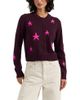 Chinti & Parker Chinti & Parker Women's Wool-Cashmere Star Round-neck Sweater - 1