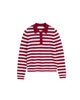 Chinti & Parker Chinti & Parker Women's Wool-Cashmere Stripe Collared Sweater - 4