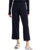 Chinti & Parker Chinti & Parker Women's Wool Cashmere Cropped Wide Leg Track Pants - 1