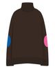 Chinti & Parker Chinti & Parker Women's Wool Cashmere Elbow Patch Rollneck Sweater - 5