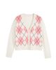 Chinti & Parker Chinti & Parker Wool-Cashmere Diamond Cardigan - 4