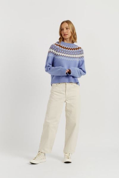 Chinti & Parker Chinti & Parker Wool-Cashmere Fair Isle Sweater