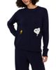 Chinti & Parker Chinti & Parker Wool-Cashmere Snoopy Peeking Pocket Sweater - 1