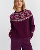 Chinti & Parker Chinti & Parker Wool Blend Heart Fair Isle Sweater - 1