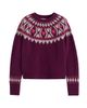 Chinti & Parker Chinti & Parker Wool Blend Heart Fair Isle Sweater - 4