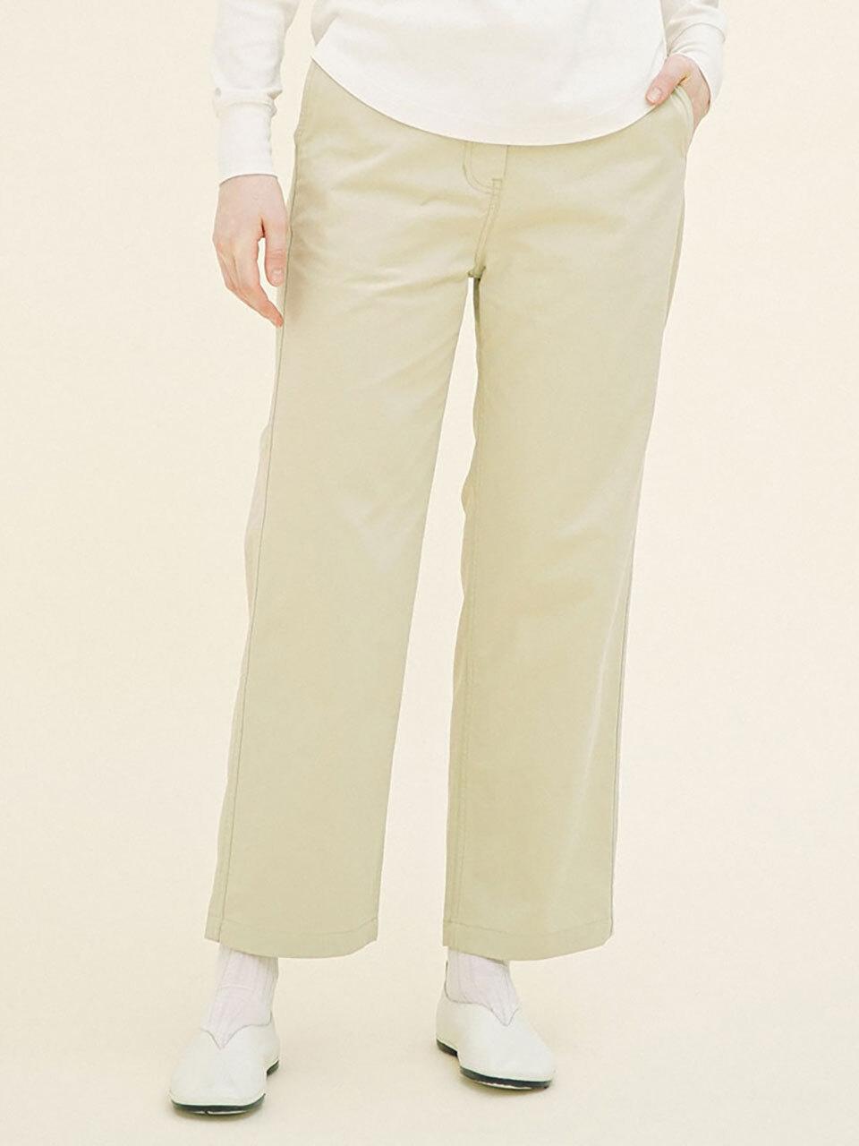 CHIQUITA Clean Fit Chino Pants [Beige] (251503SBE)