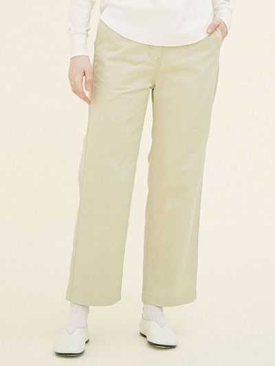 CHIQUITA Clean Fit Chino Pants [Beige] (251503SBE)